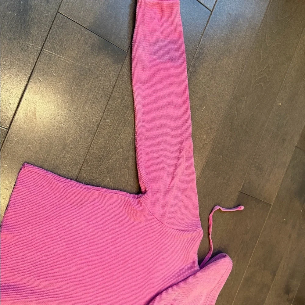 Lucy Pink Hoodie with Rainbow Smiley Patches